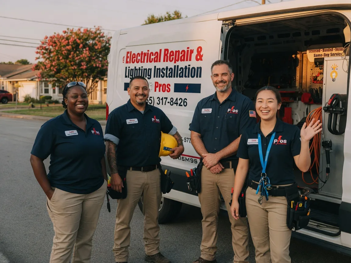 Licensed Electrician company in Somerset, TX